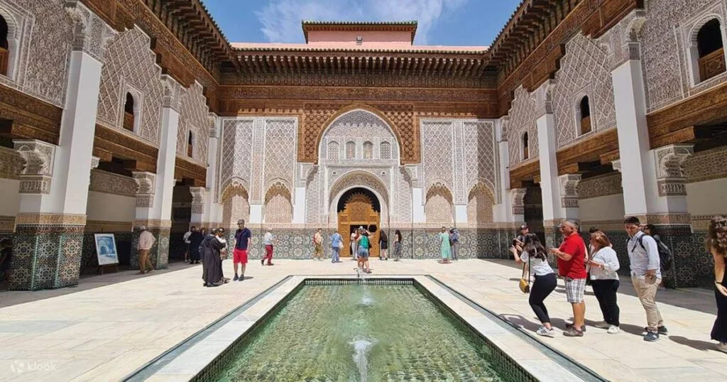 Ben Youssef Madrasa in the Marrakech medina