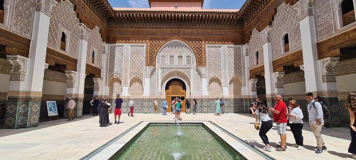 Ben Youssef Secret Gardens and Souks Walking Tour