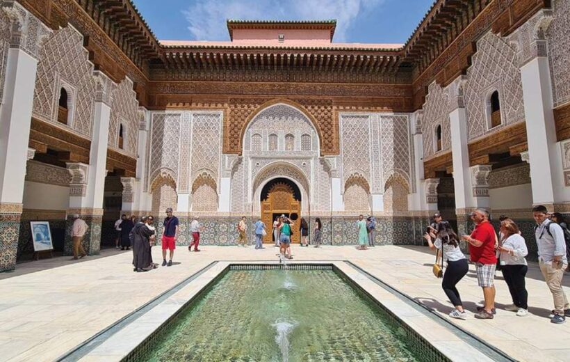 Ben Youssef Secret Gardens and Souks Walking Tour