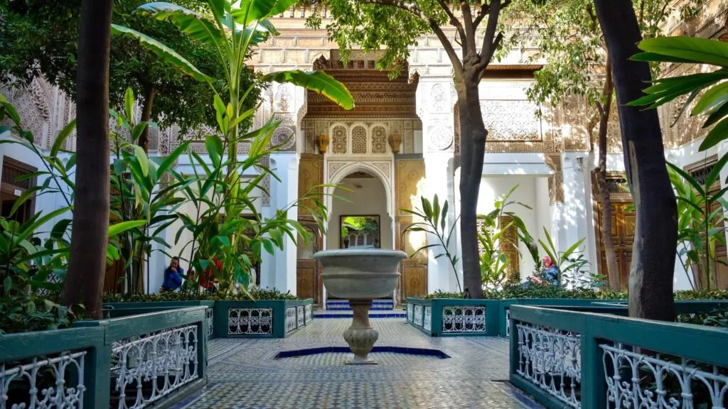 Bahia Palace garden, Marrakech